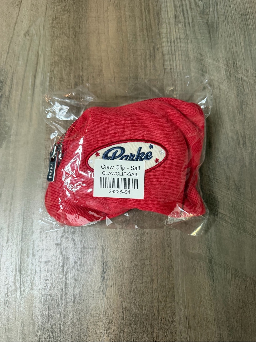 NEW Parke Claw Clip *Sail Red* SOLD OUT